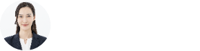 スーツを着た女性の顔